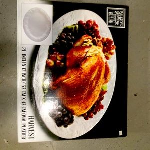 Brand new Harvest oval platter for the Holidays!